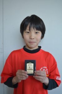 鶴田　玲穏くん